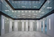 Contraflam® Mega – największe szyby ognioochronne produkcji Vetrotech Saint-Gobain biurowiec s1